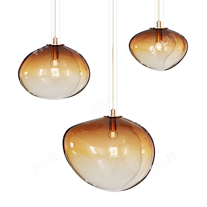 Eloa Sirius Chandelier | Pendant Lamp 3D model image 5