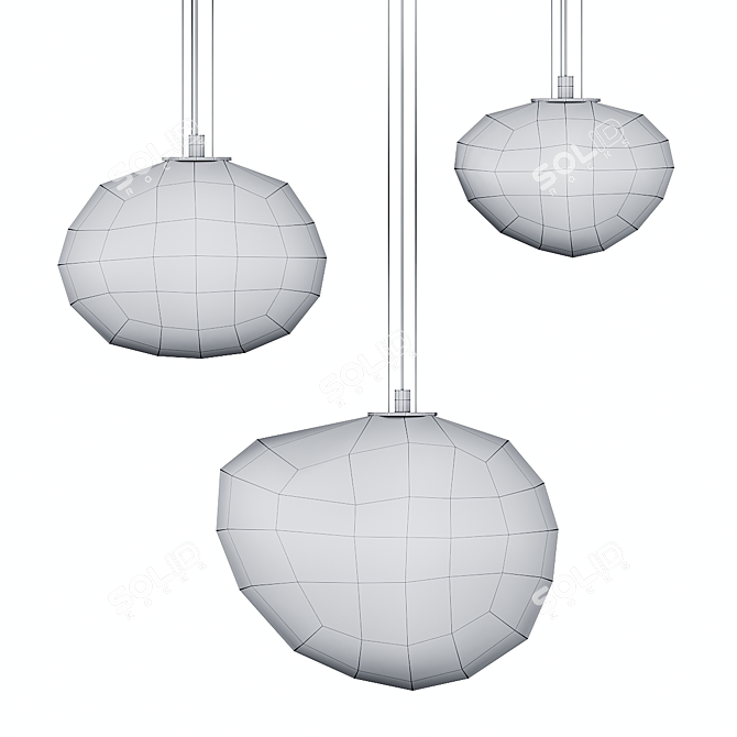 Eloa Sirius Chandelier | Pendant Lamp 3D model image 6