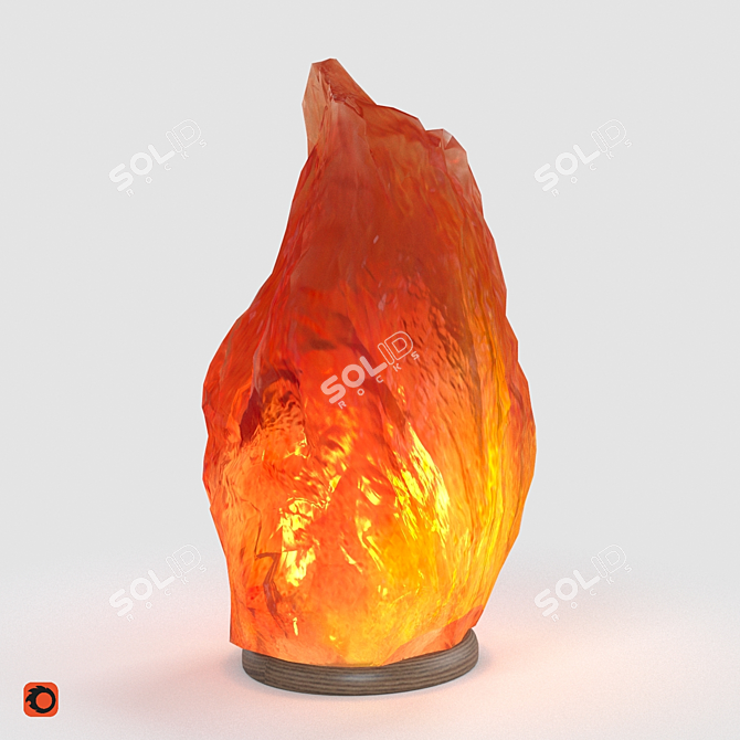 Sauna Salt Lamp 3D model image 2