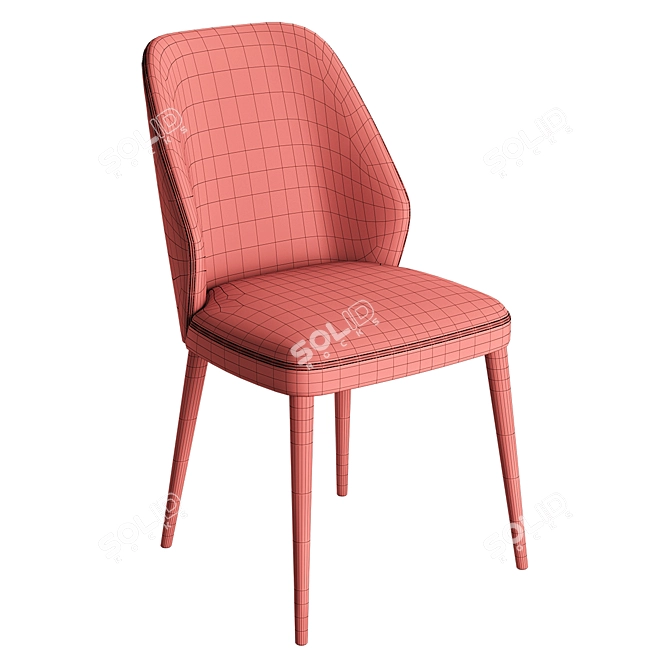 Elegant EMMA Chair: Order Custom-Made Today 3D model image 5