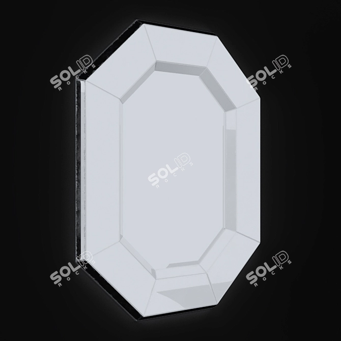 Elegant Eichholtz Mirror: Le Sereno 3D model image 1