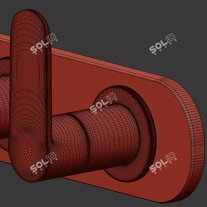 Bleu Provence RKMT19RAL Kitchen Faucet 3D model image 5