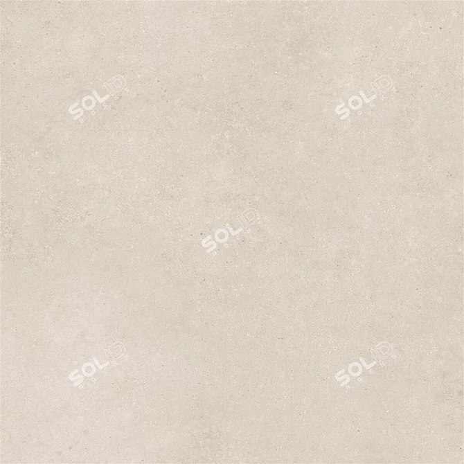 Beige Lupus Concrete Wall Tiles 3D model image 5