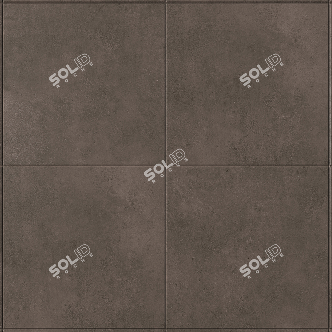 Modern Concrete Wall Tiles 3D model image 2