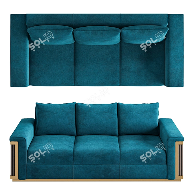 TA Studio Frenzy Laurence Sofa II 3D model image 2
