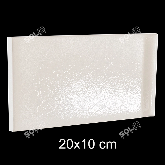 Neo Cubuklu Glossy Ceramic Tiles 3D model image 2