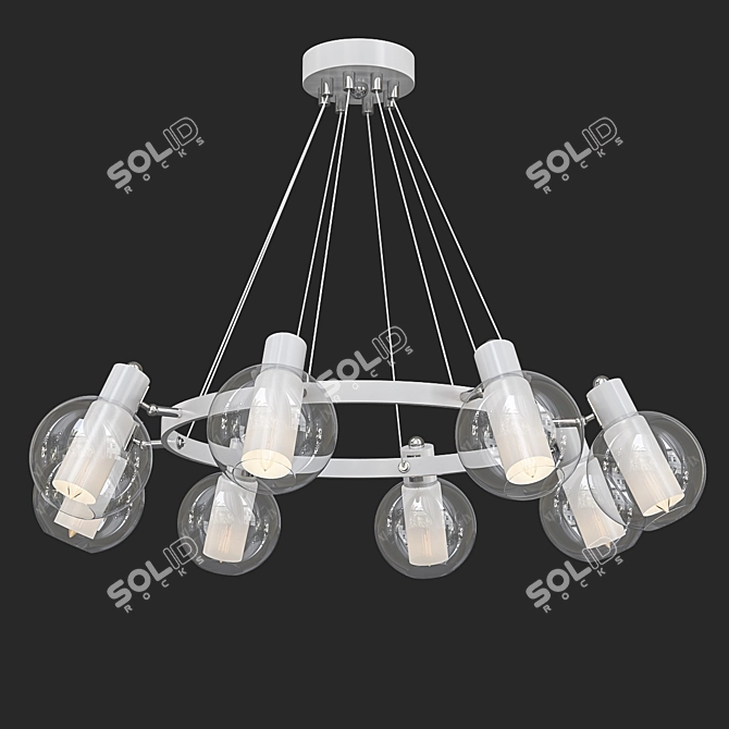 Lumion RITA 3648/8 Pendant Light 3D model image 1