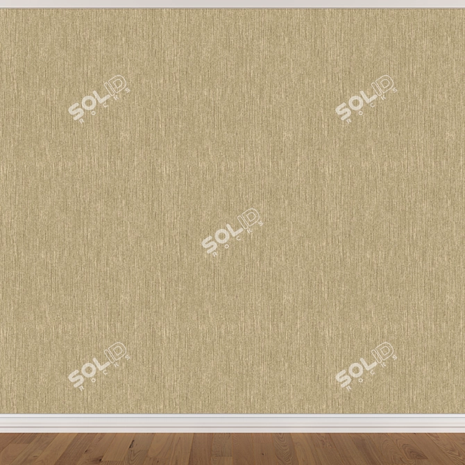 Seamless Wallpaper Set - 3 Colors 3D model image 4