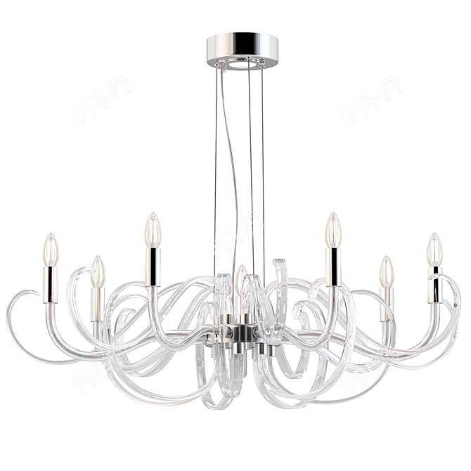 Maytoni Atlanta Modern Chandelier with 7 Lights 3D model image 1