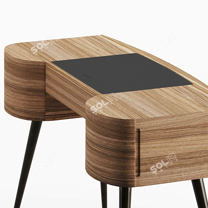 Luxury Porada Micol Dressing Table Set 3D model image 4