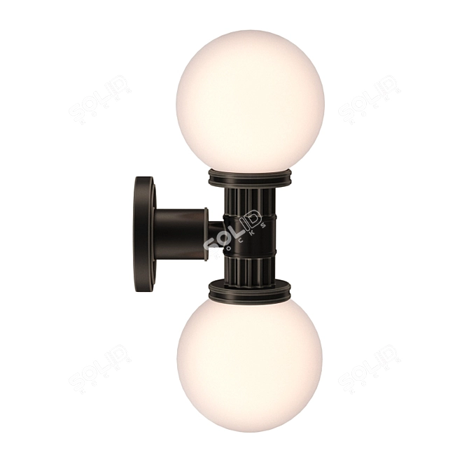 Title: Luxury Davenport Sconce Lamp 3D model image 2