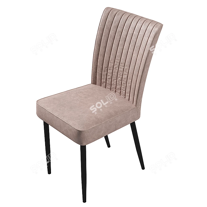 Kaza do sofa DC Chair: Sleek and Stylish Comfort 3D model image 3