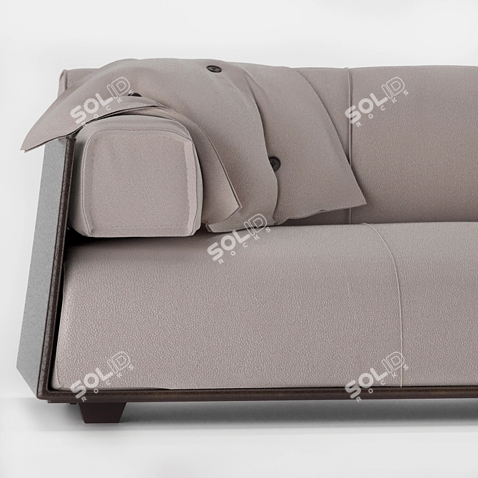 Professional 3D Sofa Model: Highly Detailed & Ready for Architectural Visualizations 3D model image 13