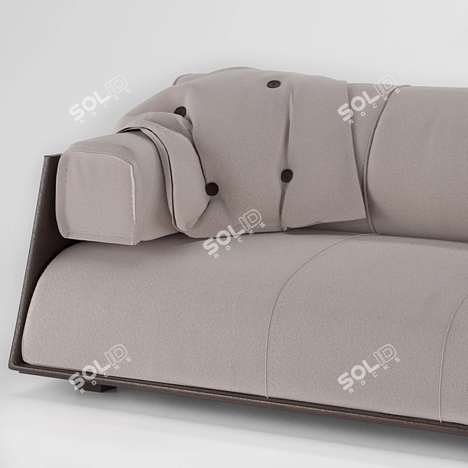 Professional 3D Sofa Model: Highly Detailed & Ready for Architectural Visualizations 3D model image 15