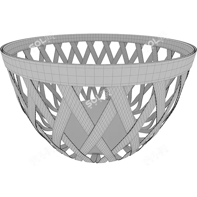 TILLEVIPS Mesh Storage Basket 3D model image 3