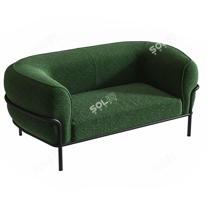 Sophie Sofa: Elegant Design by Gallotti & Radice 3D model image 7