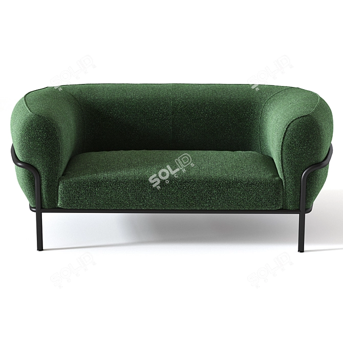 Sophie Sofa: Elegant Design by Gallotti & Radice 3D model image 8