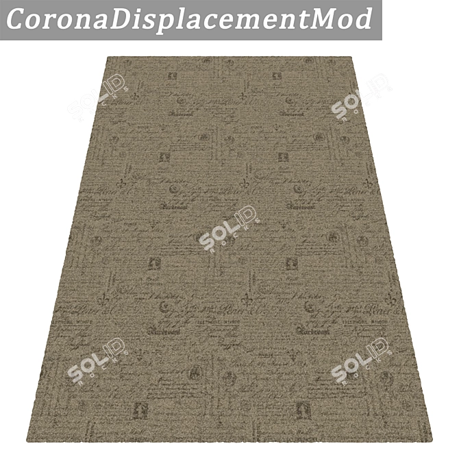 Luxury Carpet Set: High Quality Textures 3D model image 4