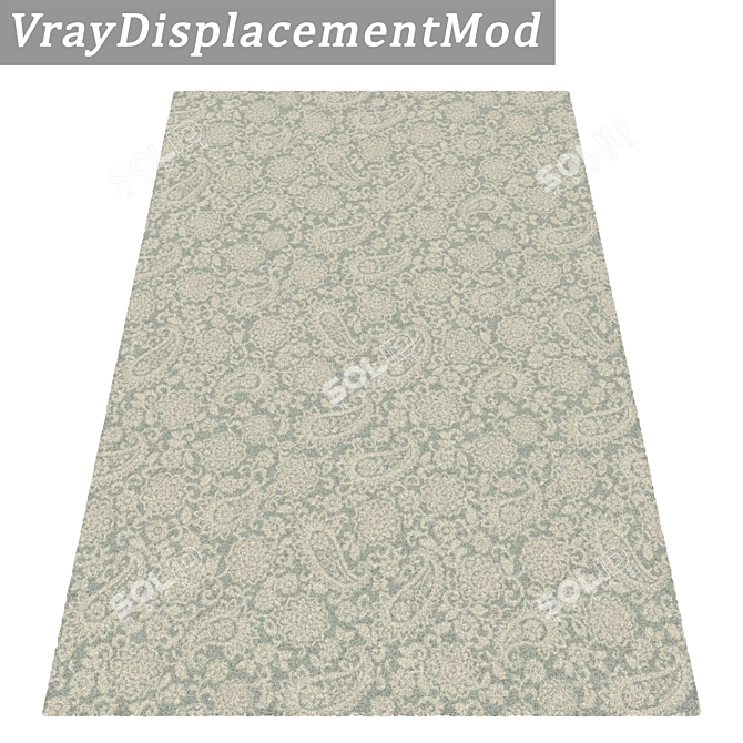 Premium Carpets Set: 3 High-Quality Variants 3D model image 3