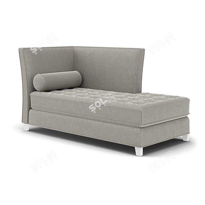 Rustic Modern Rylin Lounge Set 3D model image 2