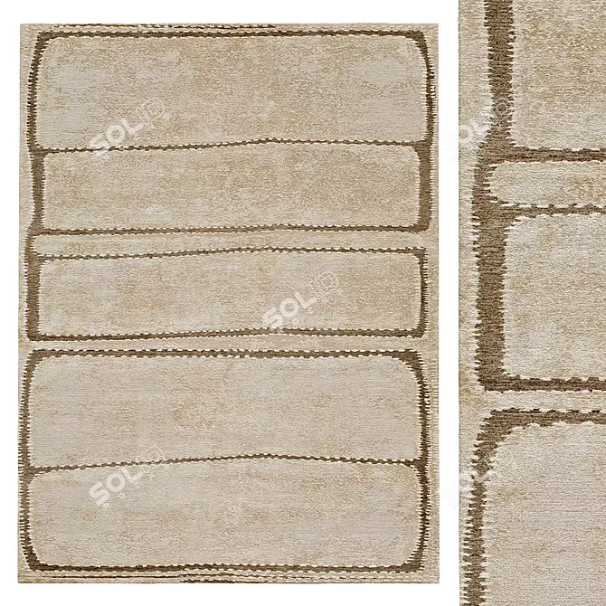 Luxury Carpet Collection 3D model image 1