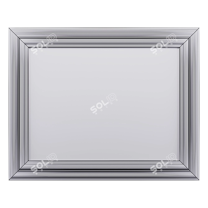 Classic Framed Artwork 3D model image 2