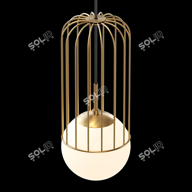 Eminent Mesh Pendant Lamp 3D model image 2