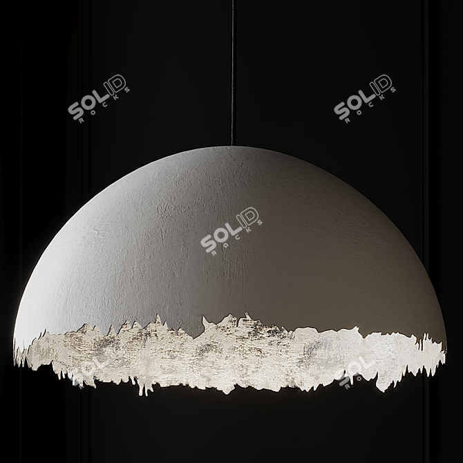 PostKrisi 49: Unique Ceiling Light 3D model image 3