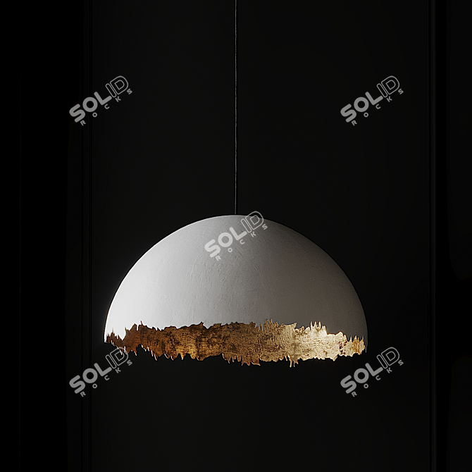 PostKrisi 49: Unique Ceiling Light 3D model image 4