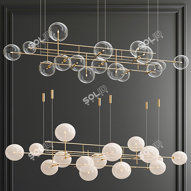 Orion CTC Chandelier - 3 Designs 3D model image 4