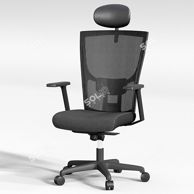 ComfortMax CH2800 Ergonomic Chair 3D model image 1
