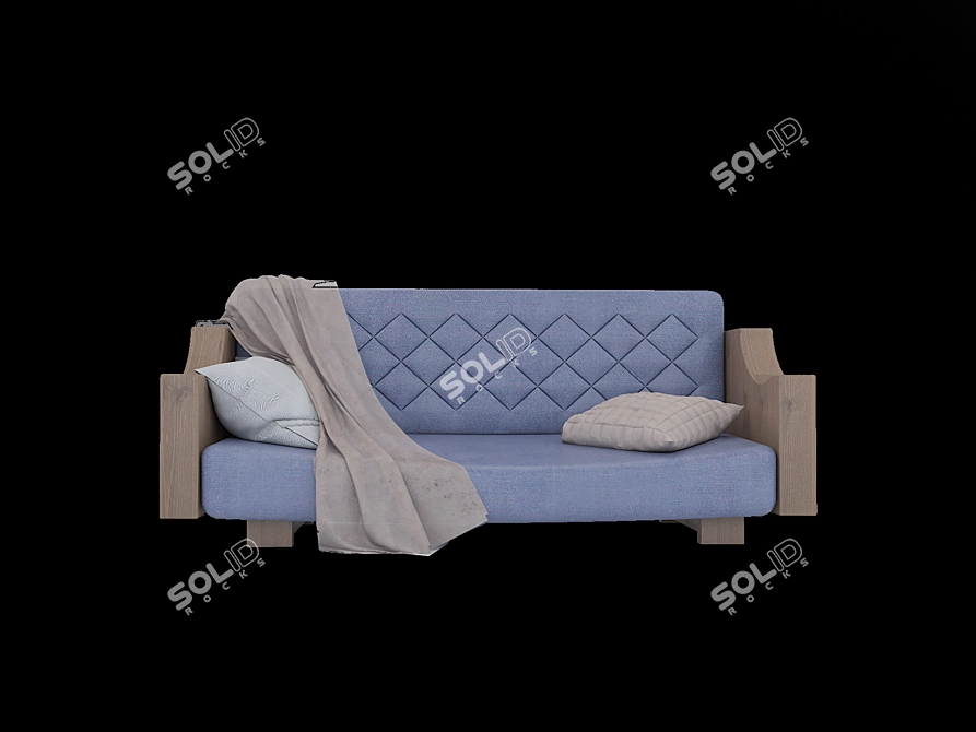 Modern Polys Sofa: 251.187 Verts: 254.092 3D model image 2