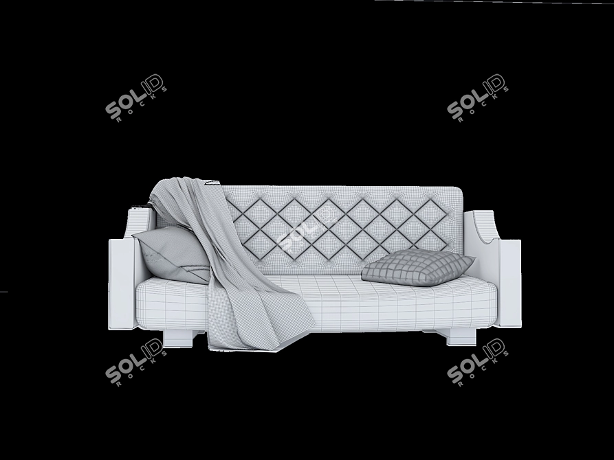 Modern Polys Sofa: 251.187 Verts: 254.092 3D model image 3