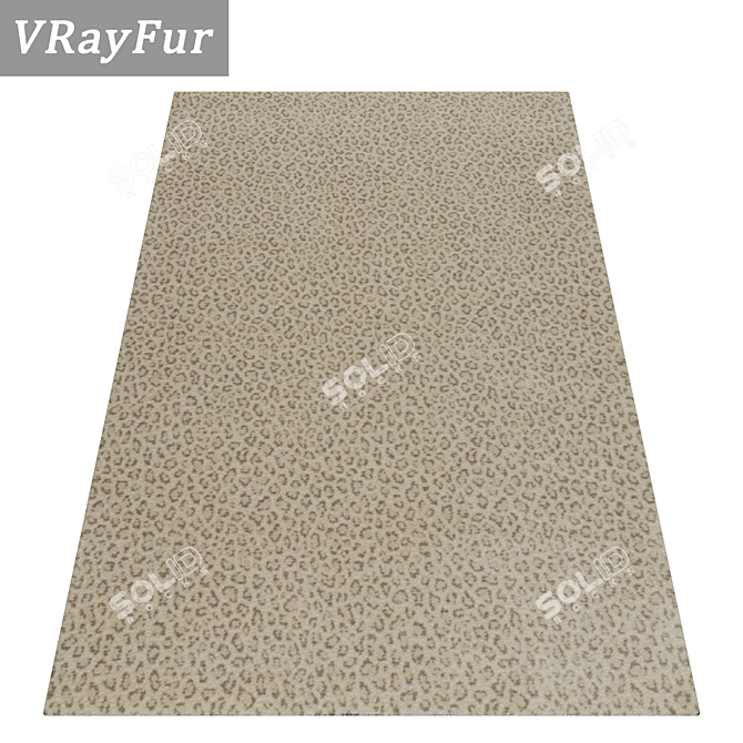 Luxury Carpet Set 887 3D model image 2