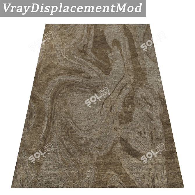 Premium Texture Carpets Set 3D model image 3