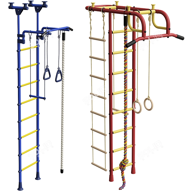 Kids Sports Mega Set 3D model image 1