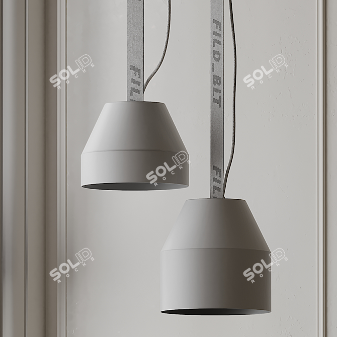 BLT Cap Ceiling Light by FILD 3D model image 3