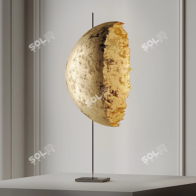 Elegant PostKrisi T 40 Table Lamp 3D model image 1