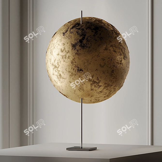 Elegant PostKrisi T 40 Table Lamp 3D model image 2