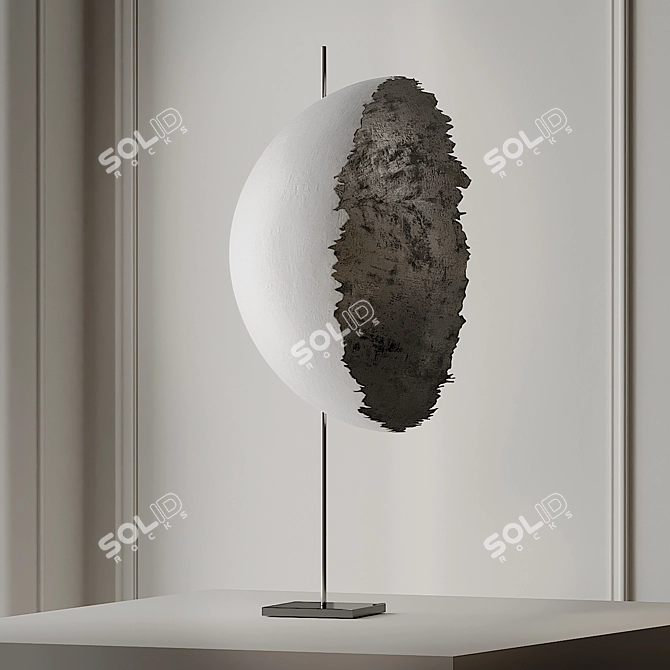 Elegant PostKrisi T 40 Table Lamp 3D model image 4