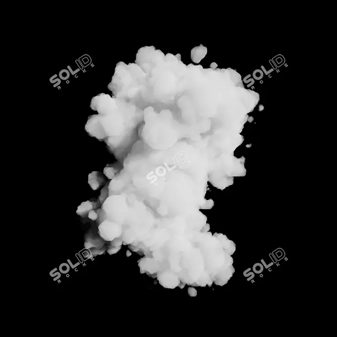 Cloud Creator: High/Low Poly Model 3D model image 1