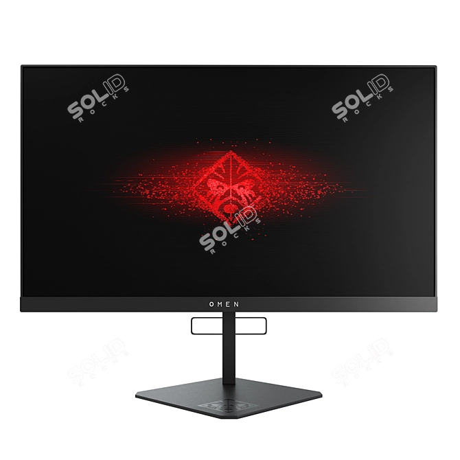 HP Omen X 25F: Immersive Gaming 3D model image 1