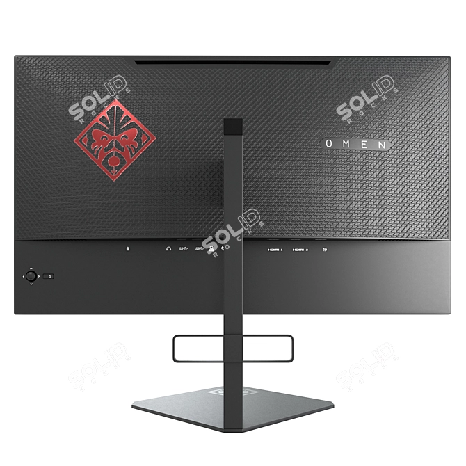 HP Omen X 25F: Immersive Gaming 3D model image 2