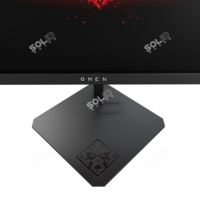 HP Omen X 25F: Immersive Gaming 3D model image 4