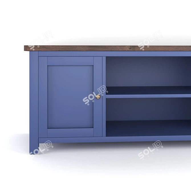 Jules Verne TV Chest 3D model image 2