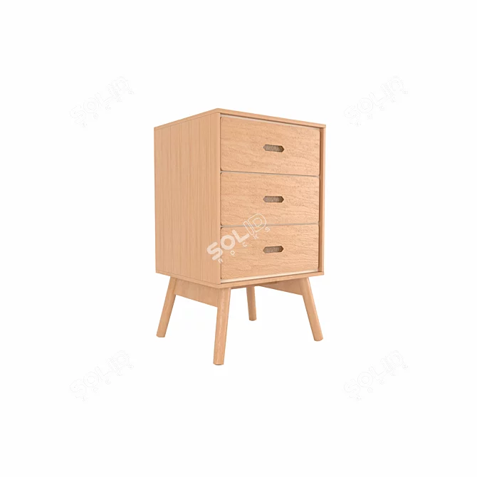 Versatile Drawer with Vray Rendering 3D model image 2