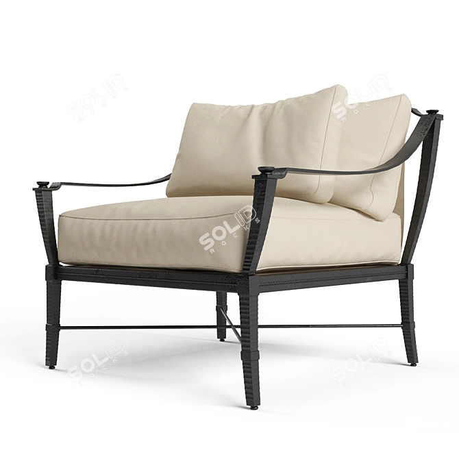 Centuryfurniture Royal Lounge Chair 3D model image 2