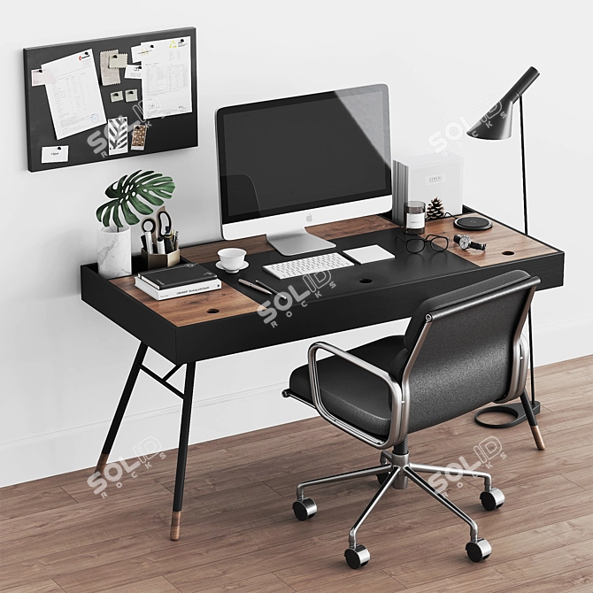 Ultimate Workstation Set 3D model image 3