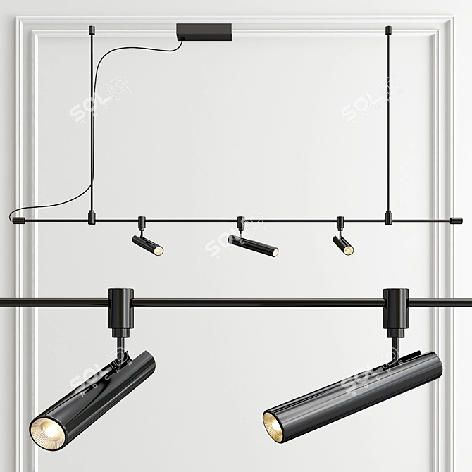 Minimalist Grammi Pendants - 3 Types 3D model image 3