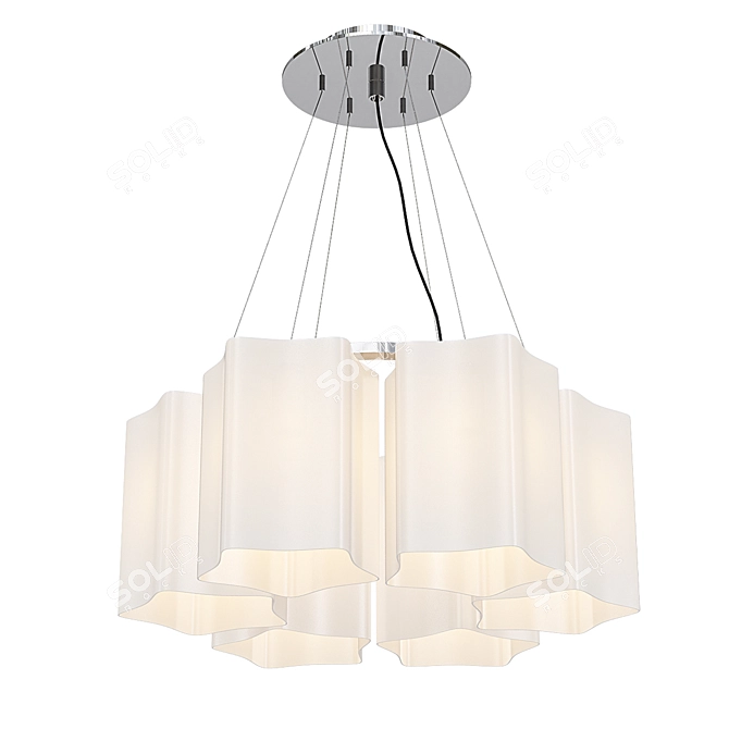 Modern Minimalist Pendant Light 3D model image 1